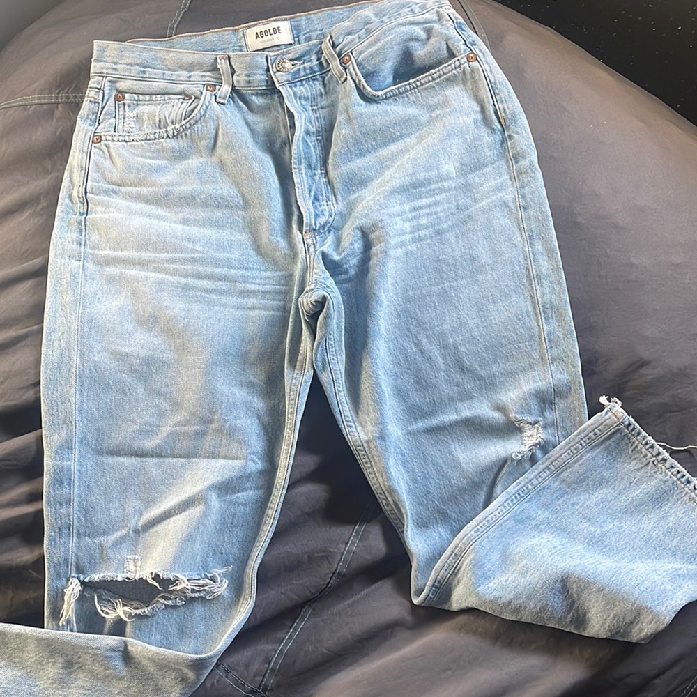 Agolde Riley High Rise Jeans Size 30